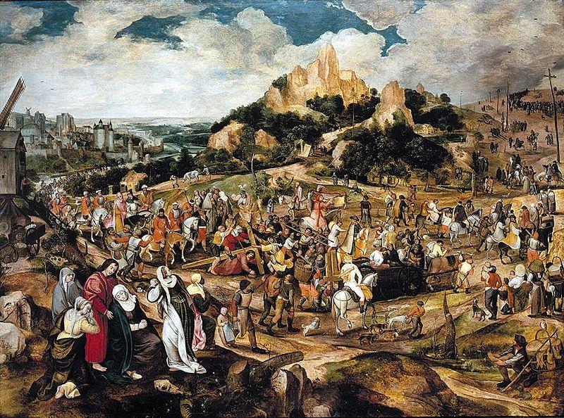 Pieter Balten Christ on the Road to Calvary China oil painting art